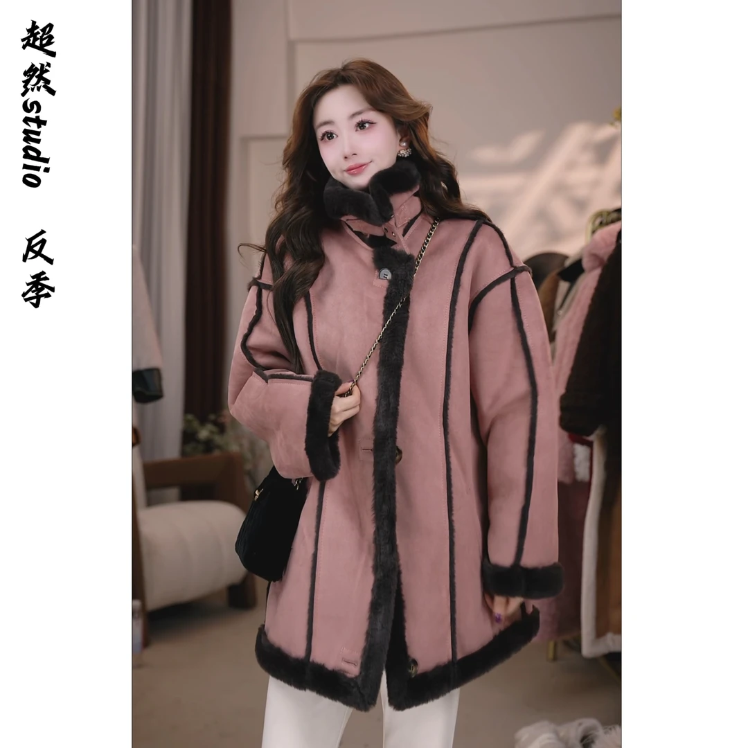 【梅花】2025冬季加厚保暖女士外套