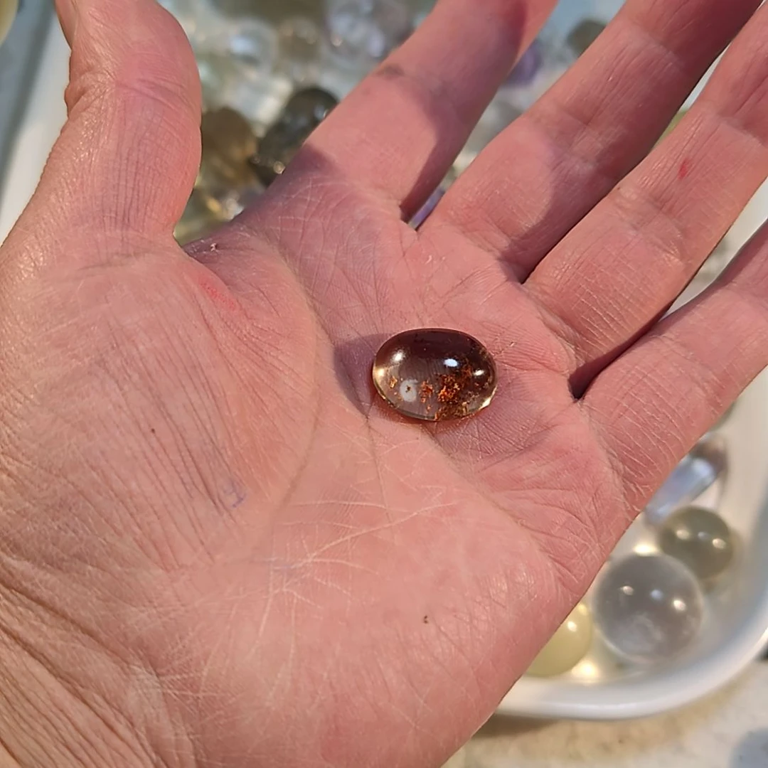 ཐ****未镶嵌颈饰水晶shuijing