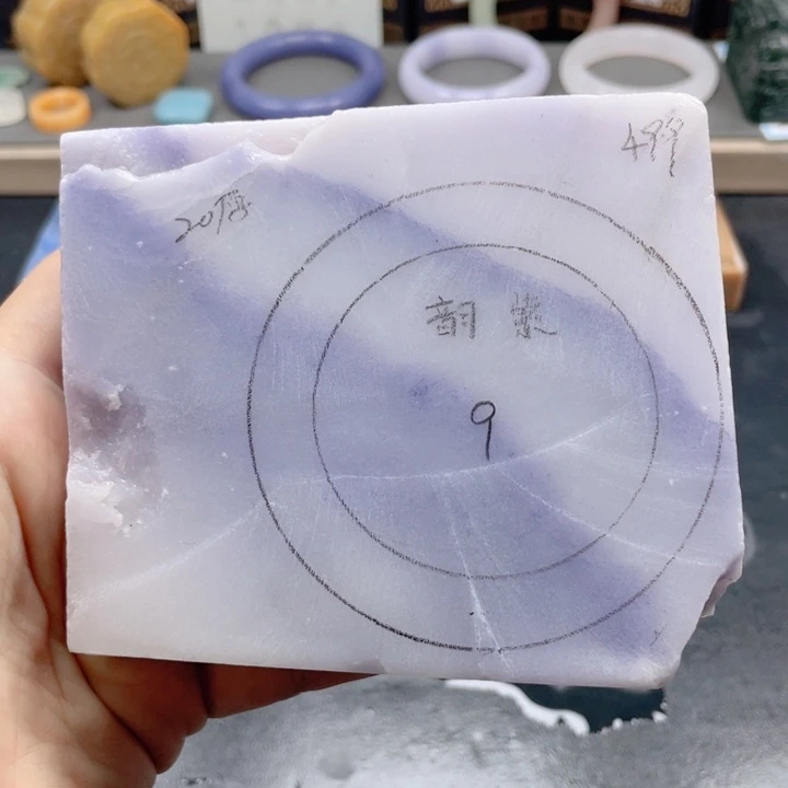 未镶嵌手镯石英质玉定制