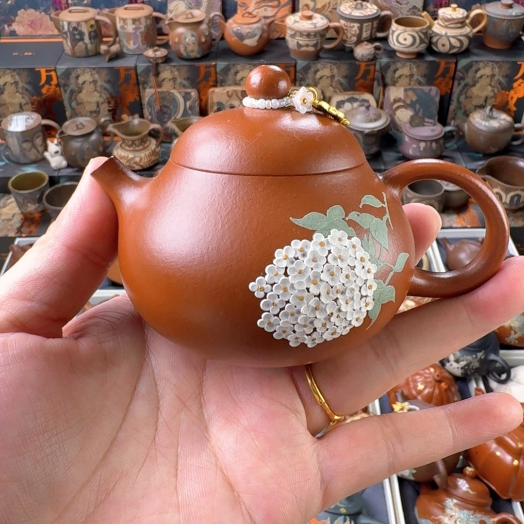 茶壶紫砂150cc原矿精工半手