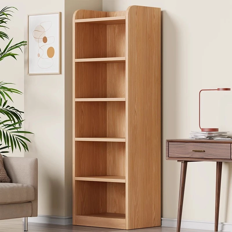 木制书柜家用书本收纳柜多层高品质置物架书本收纳神器实木靠墙柜