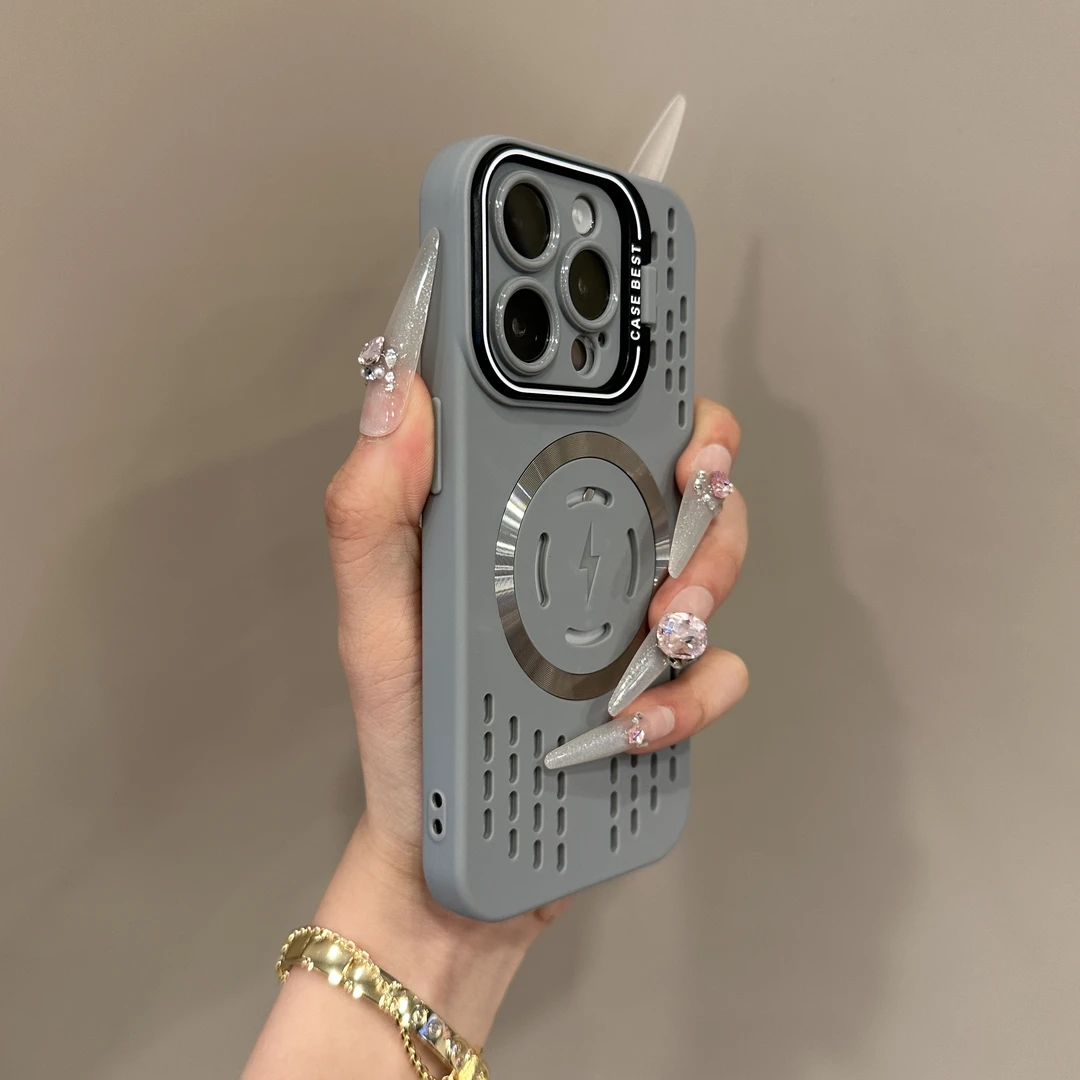 镜头支架适用苹果16promax手机壳冰点散热镂空软15Plus镜头全包14