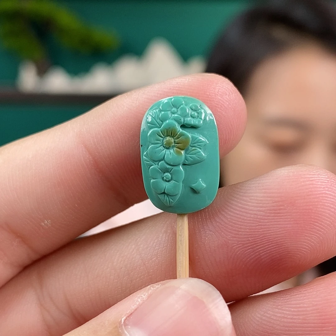 绿松石珠宝奇石未镶嵌