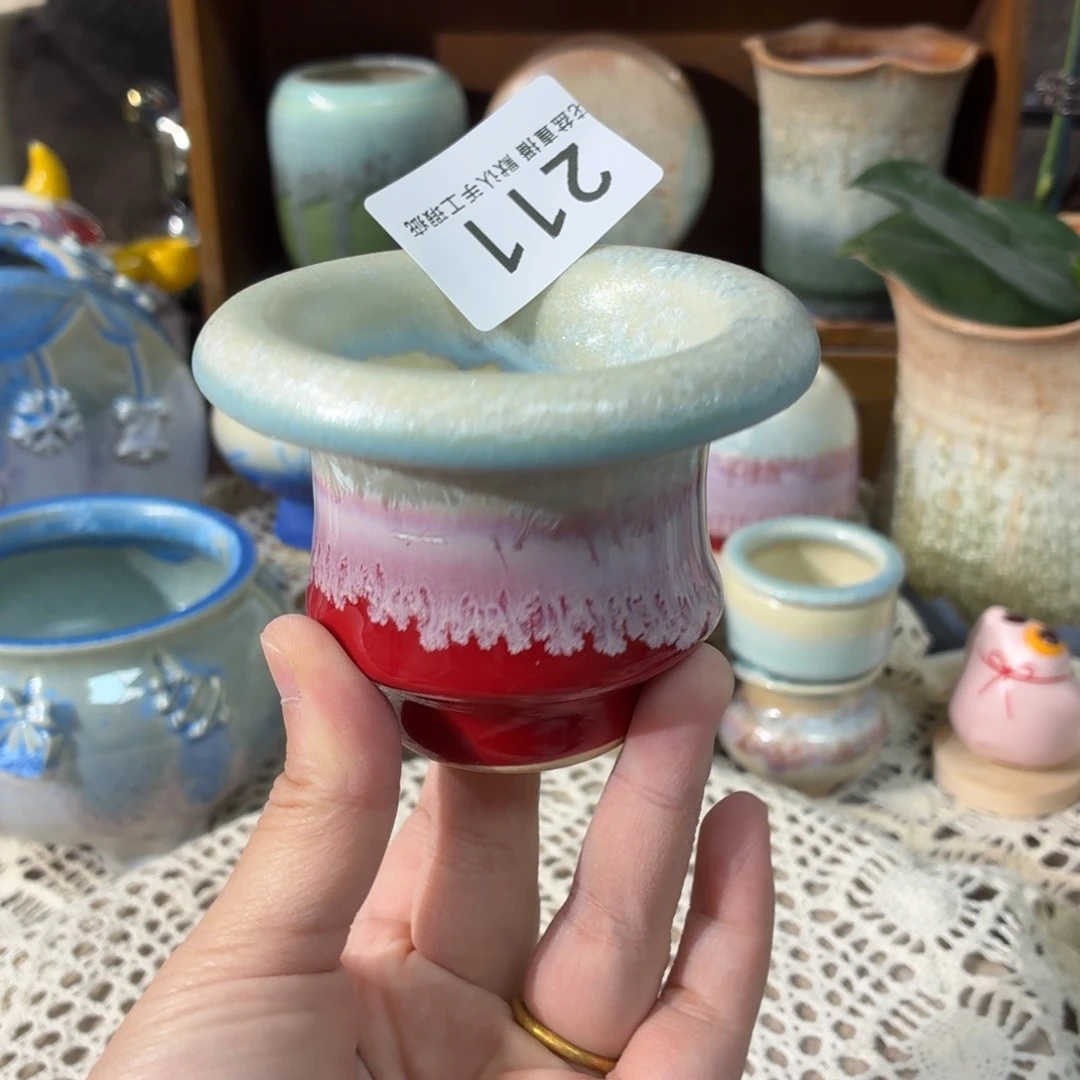 景德镇陶瓷花盆艺术