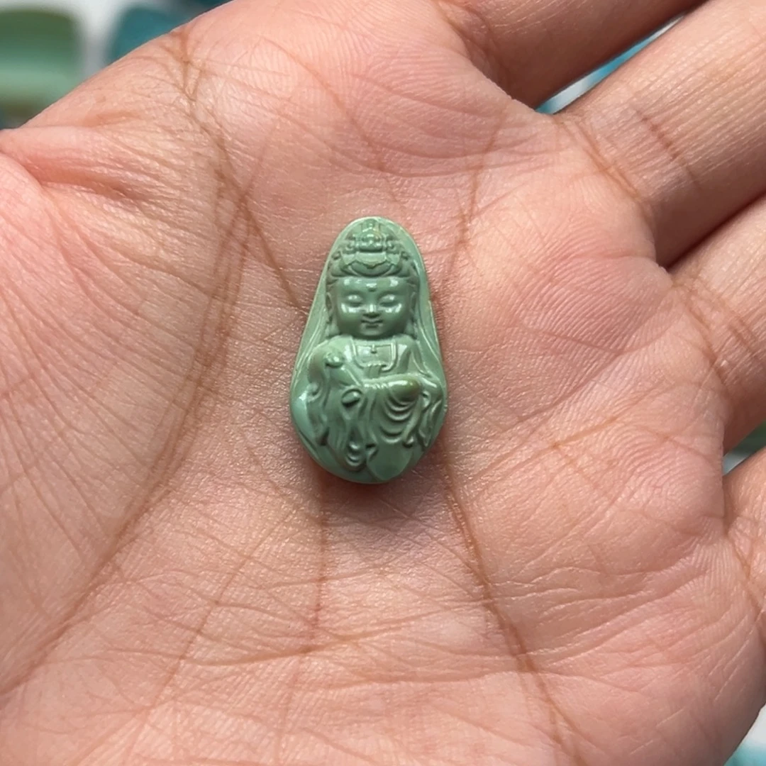 未镶嵌绿松石珠宝奇石
