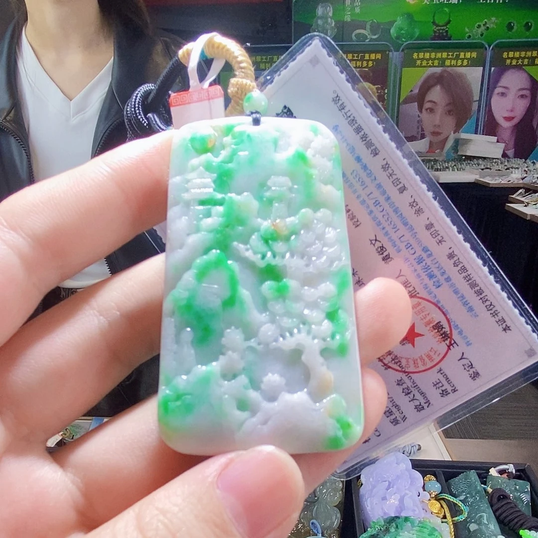 颈饰未镶嵌翡翠翡翠