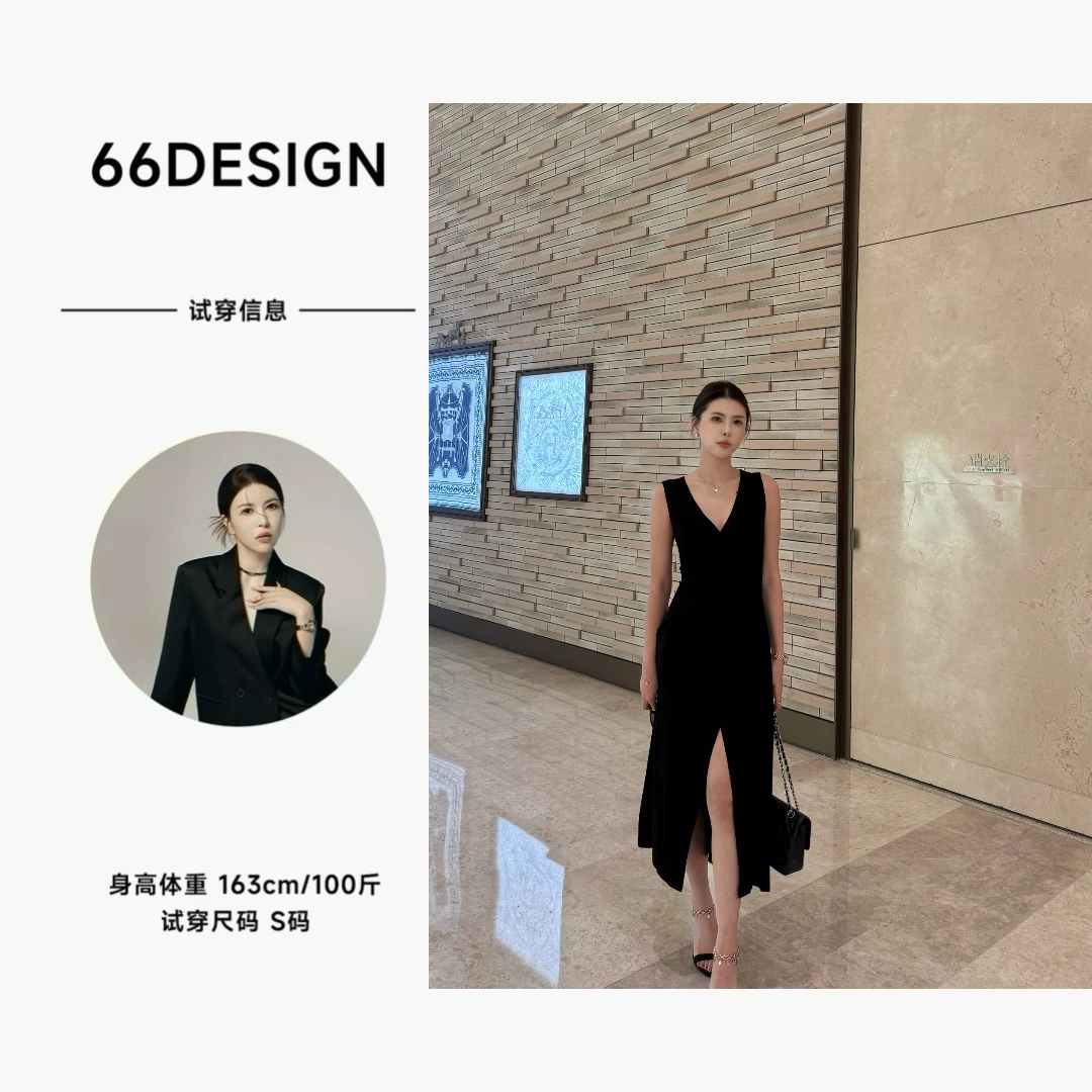 YAOXIN一片式天丝莱赛尔连衣裙复古V领弹力性感曲线修身纯色