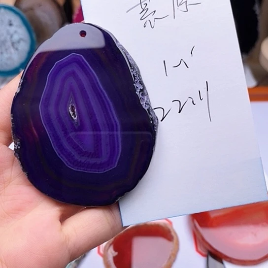 荒***马玛瑙/玉髓颈饰合金