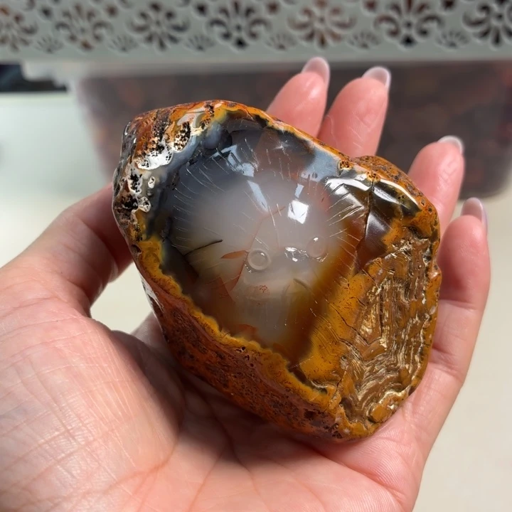 玛瑙/玉髓未镶嵌吊坠(不含链)