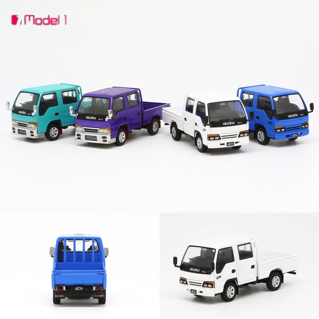 One 1:64 ISUZU 五十铃 轻式货车ELF 250 19940 合金车模