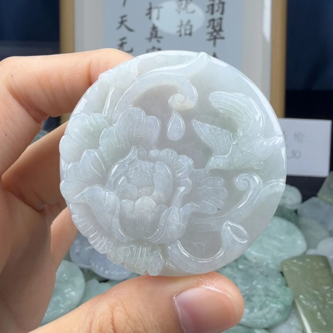 颈饰未镶嵌翡翠翡翠