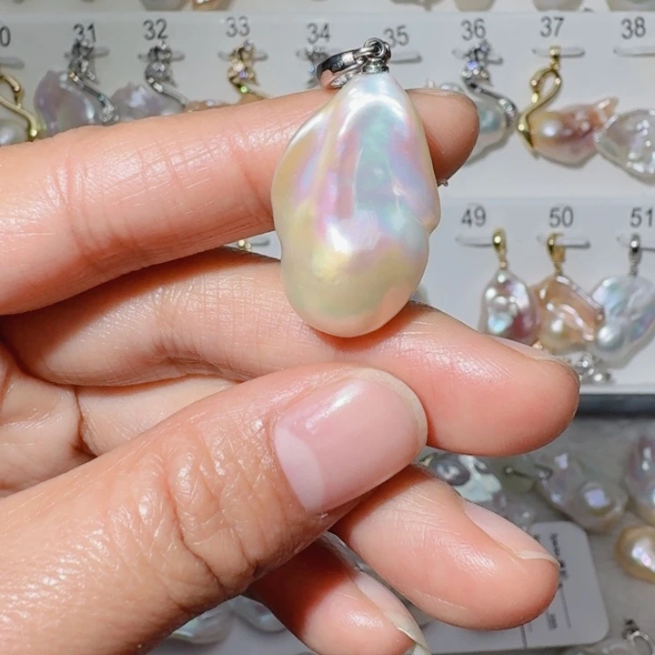 淡水珍珠未镶嵌颈饰