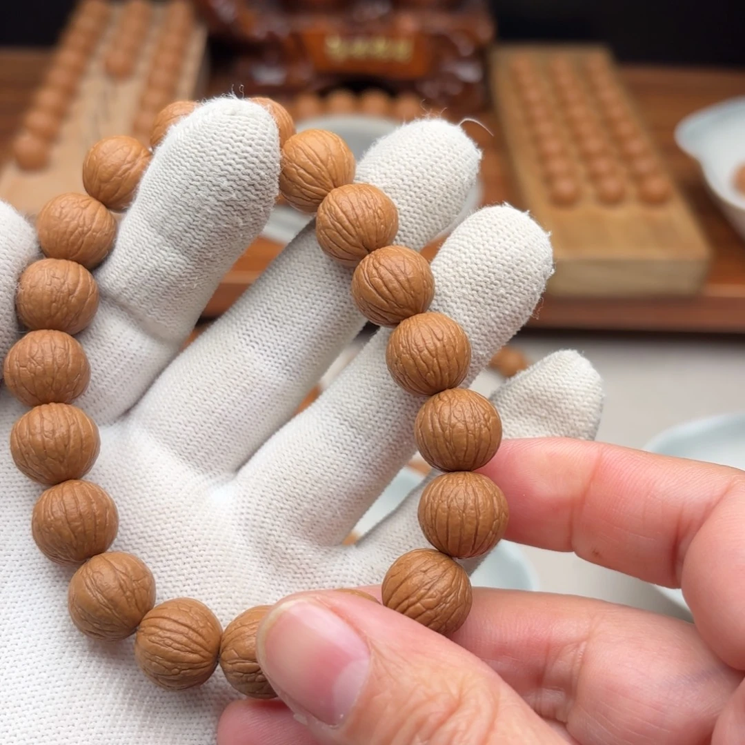 吊坠猴头核桃凤羽13加无泡药无上色