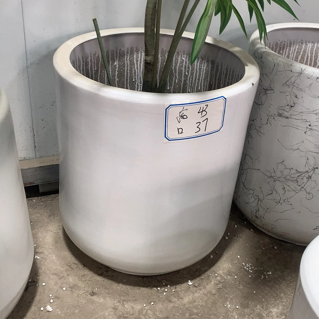 高温陶瓷花盆微瑕