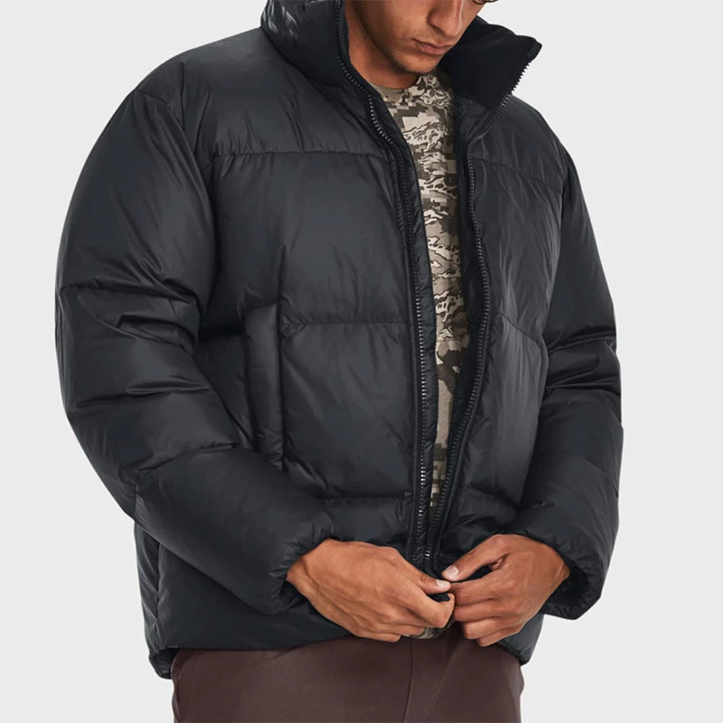 Under Armour/安德玛男子羽绒服休闲防风立领保暖短款1378828