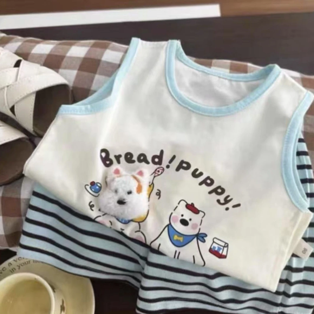 努比嘟嘟 夏季卡通外穿套装（80-110）