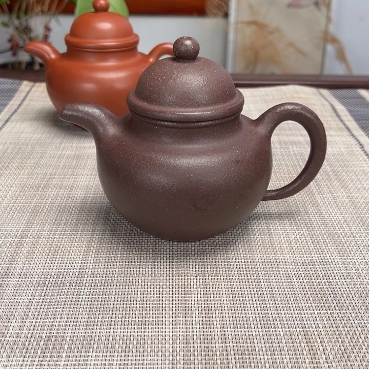 茶壶紫砂掇球手磨料