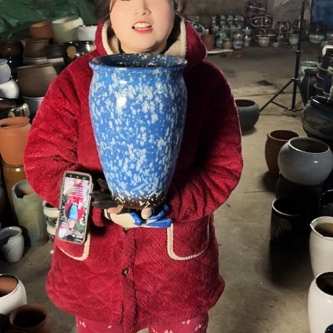 口20高31瑕疵盆子。