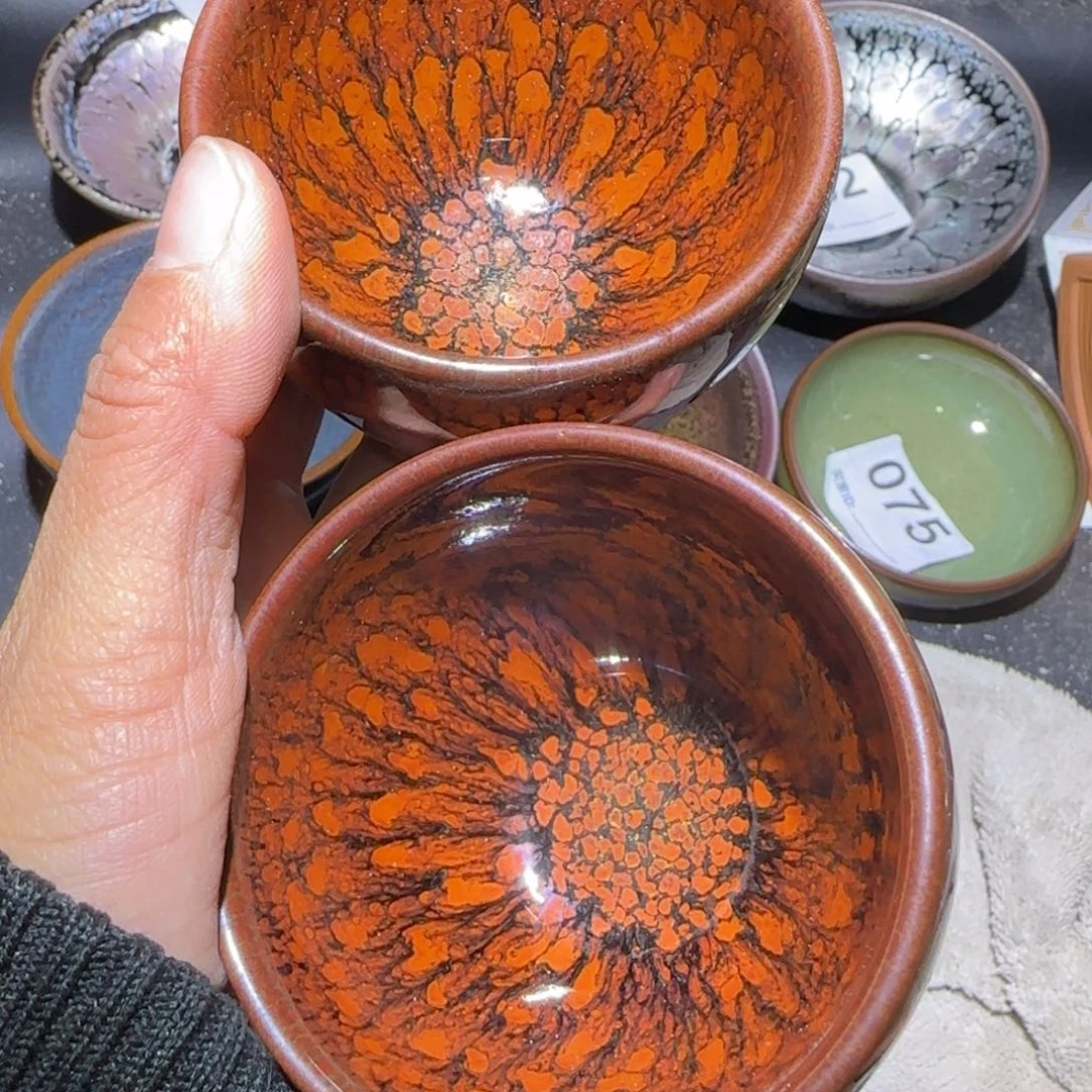 茶盏福建盏茶器对杯