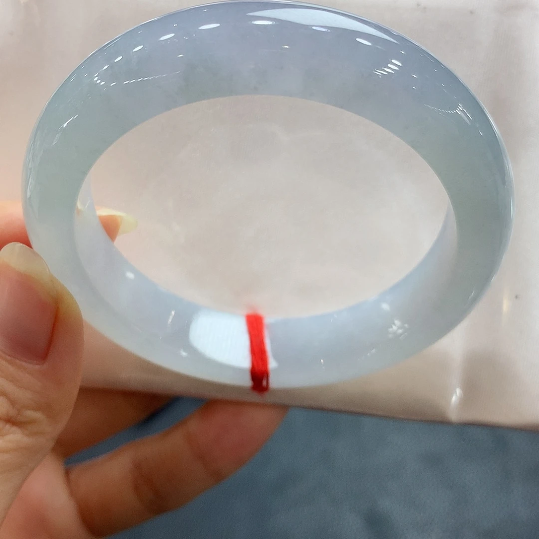 翡翠未镶嵌手镯翡翠手镯54.8