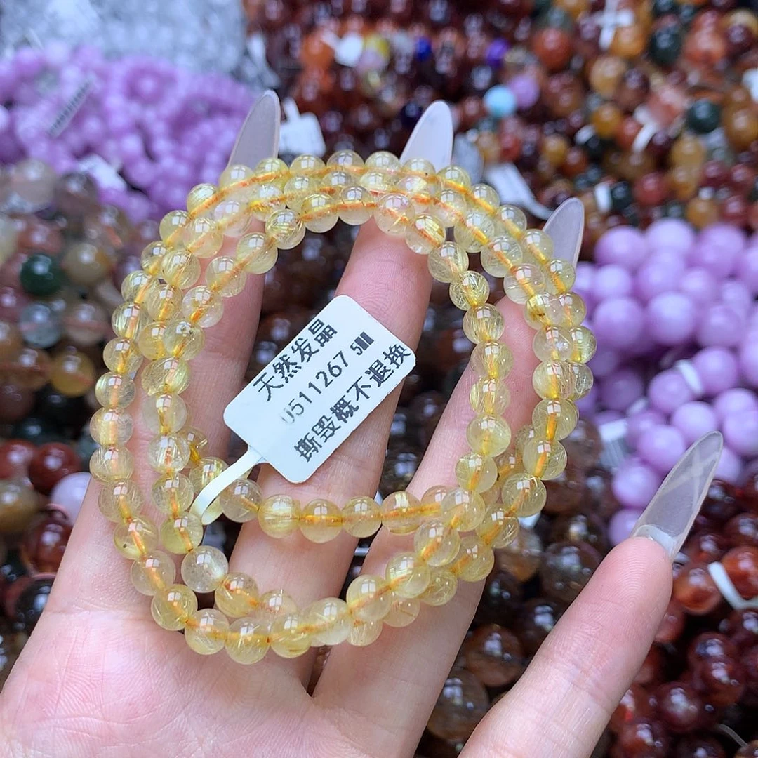 水晶手链未镶嵌手链