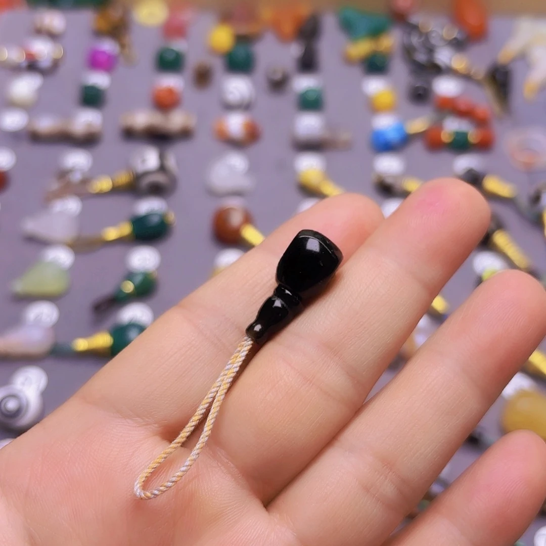 玛瑙/玉髓隔珠未镶嵌阜****睫