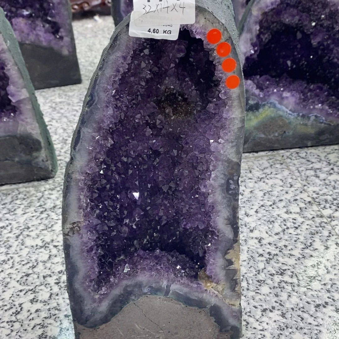 紫晶珠宝半成品未镶嵌477