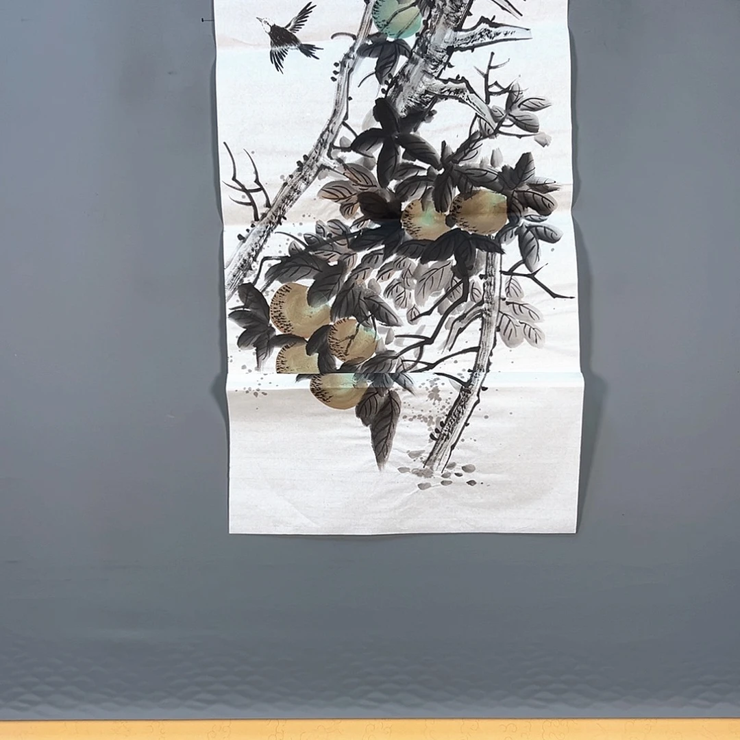 国画729 花鸟和蝴蝶都会出现