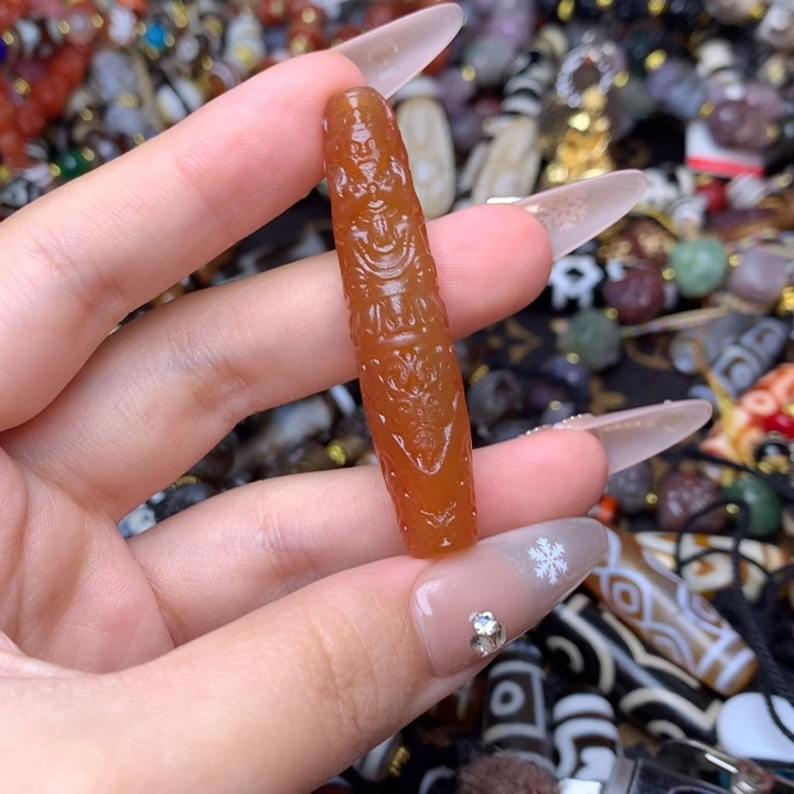 玛瑙/玉髓未镶嵌发一条