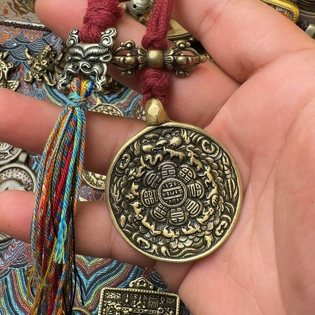 许***～藏式风格九宫八卦牌