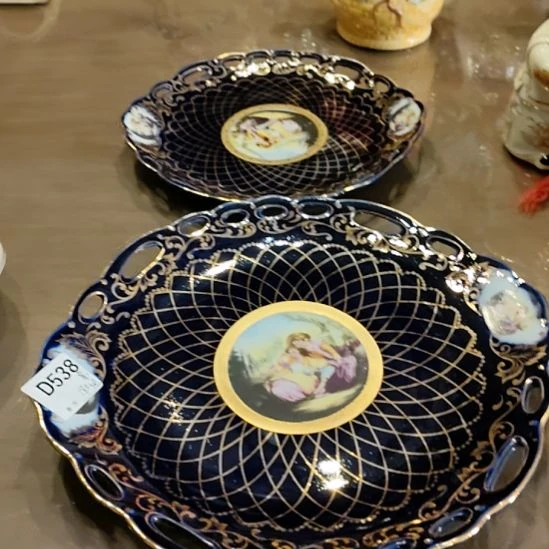 陶瓷果盘套组微瑕特价出不退换