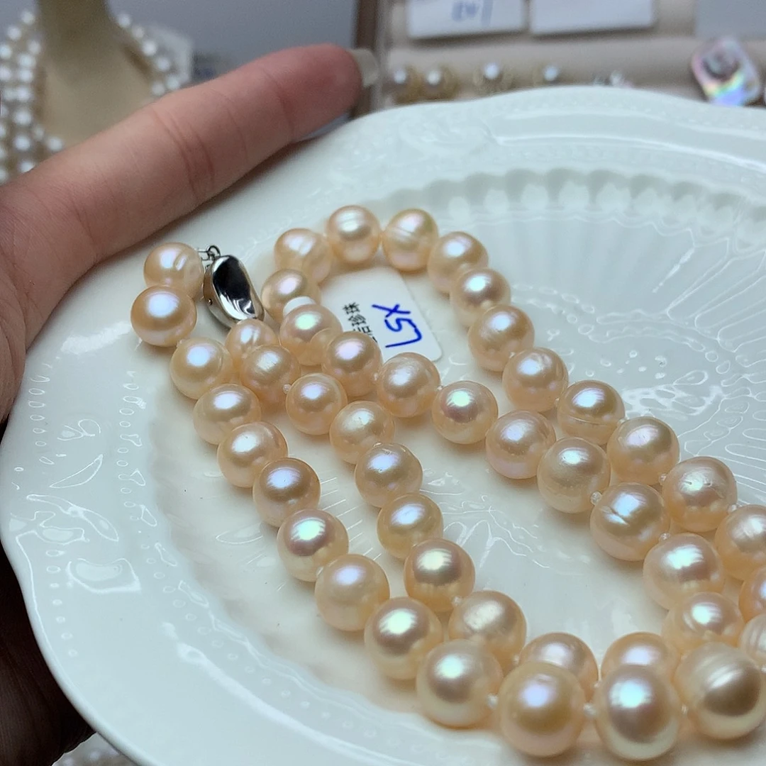 淡水珍珠9-10未镶嵌w70项链
