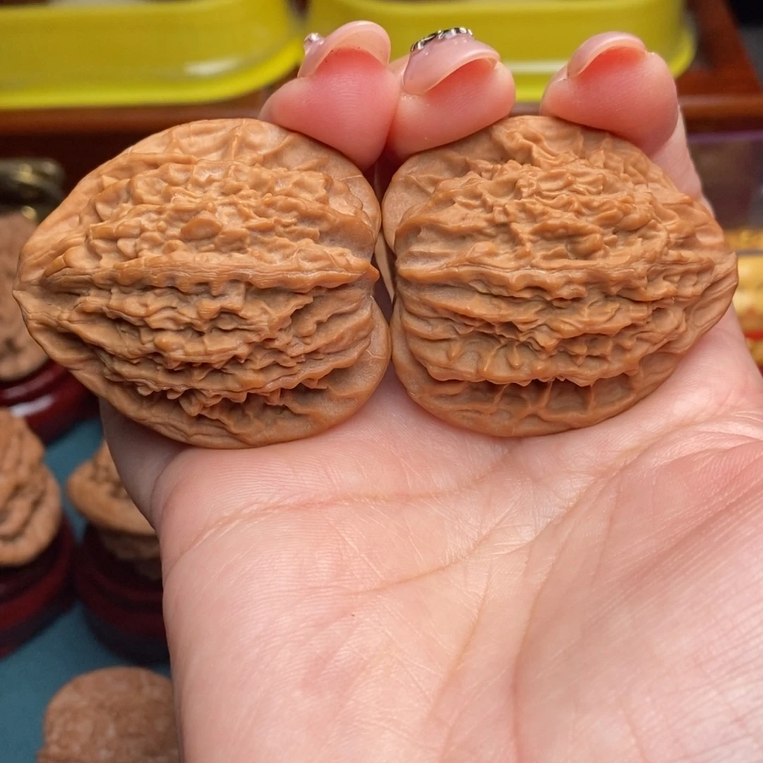 文玩核桃吊坠41铁扇全