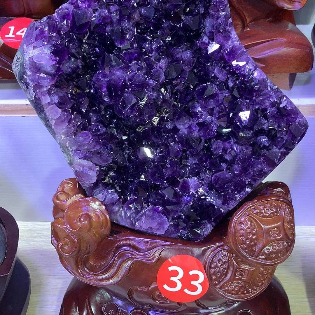 未镶嵌紫晶大型摆件（非配饰）