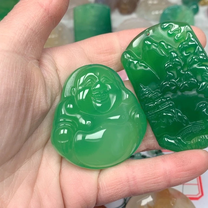 玛瑙/玉髓颈饰未镶嵌李*