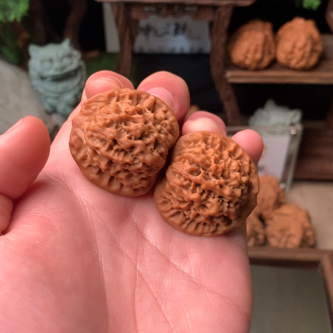 文玩核桃把件36尺寸秦闷