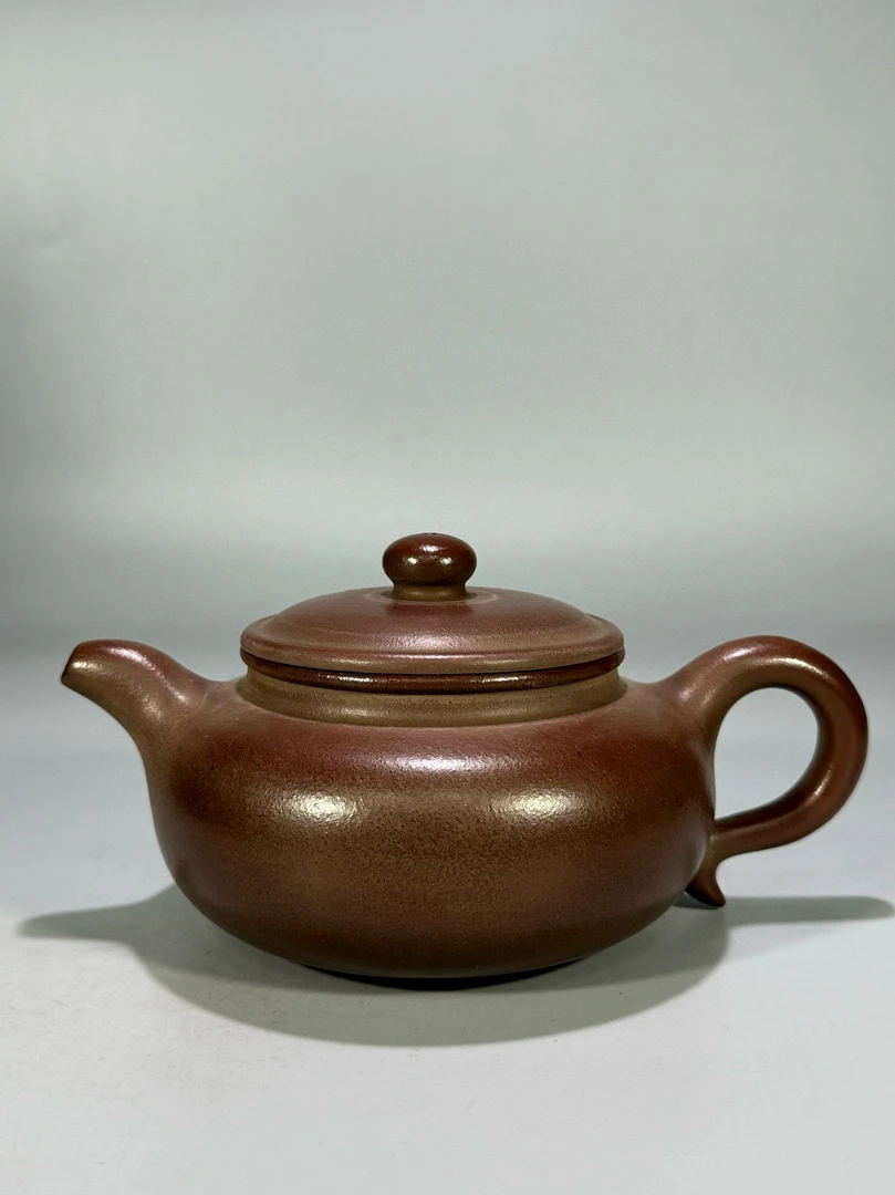 全手工仿古壶 落款「邵大亨」容量400cc 尺寸17.3×12×8.3cm