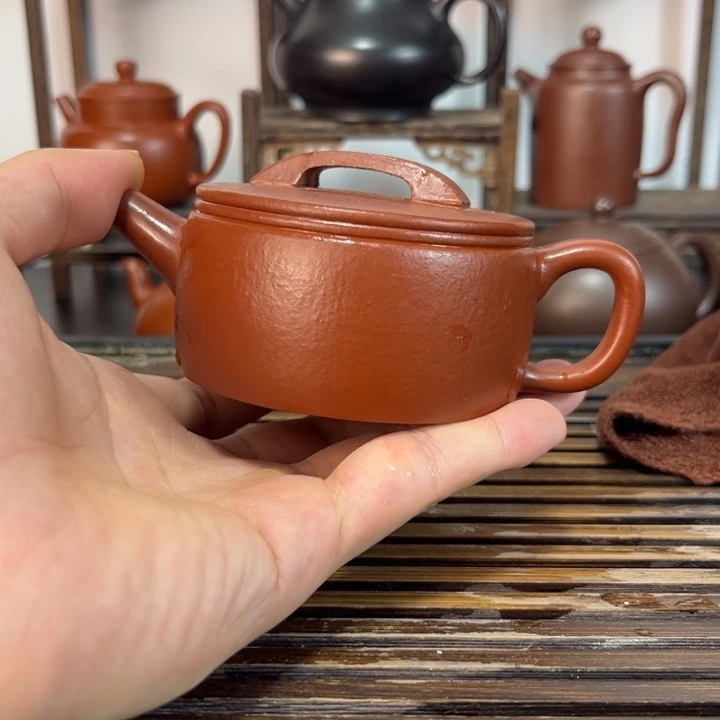 茶壶紫砂原矿紫砂手工制作