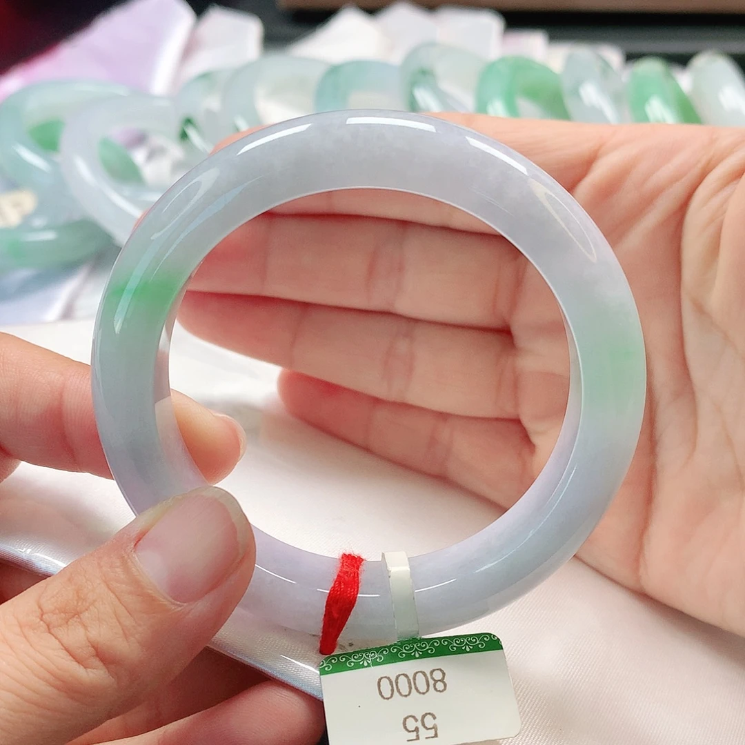 未镶嵌手镯翡翠55正