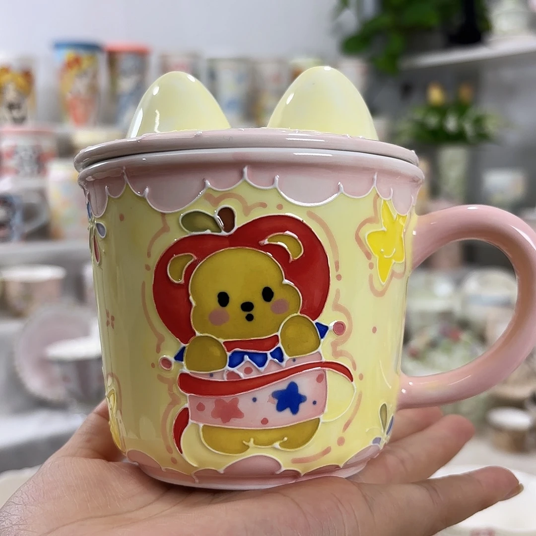 手绘创意高温釉下彩陶瓷