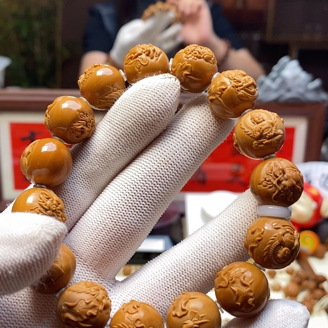 猴头核桃手串万佛大尺寸