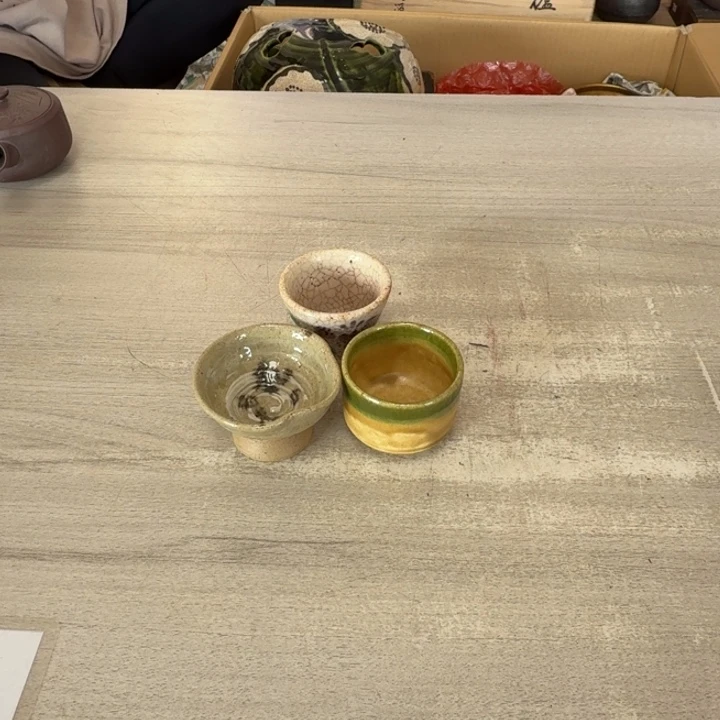 瓷片茶道具工艺品
