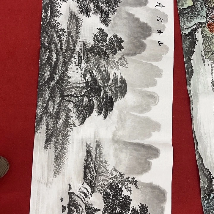 国画国画花了多少钱呢笑而不笑是