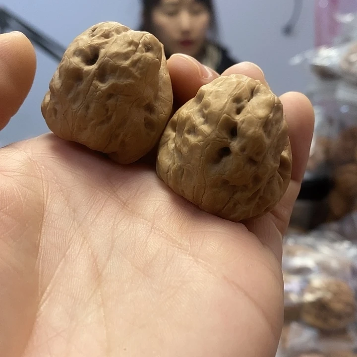 文玩核桃把件36古蝉