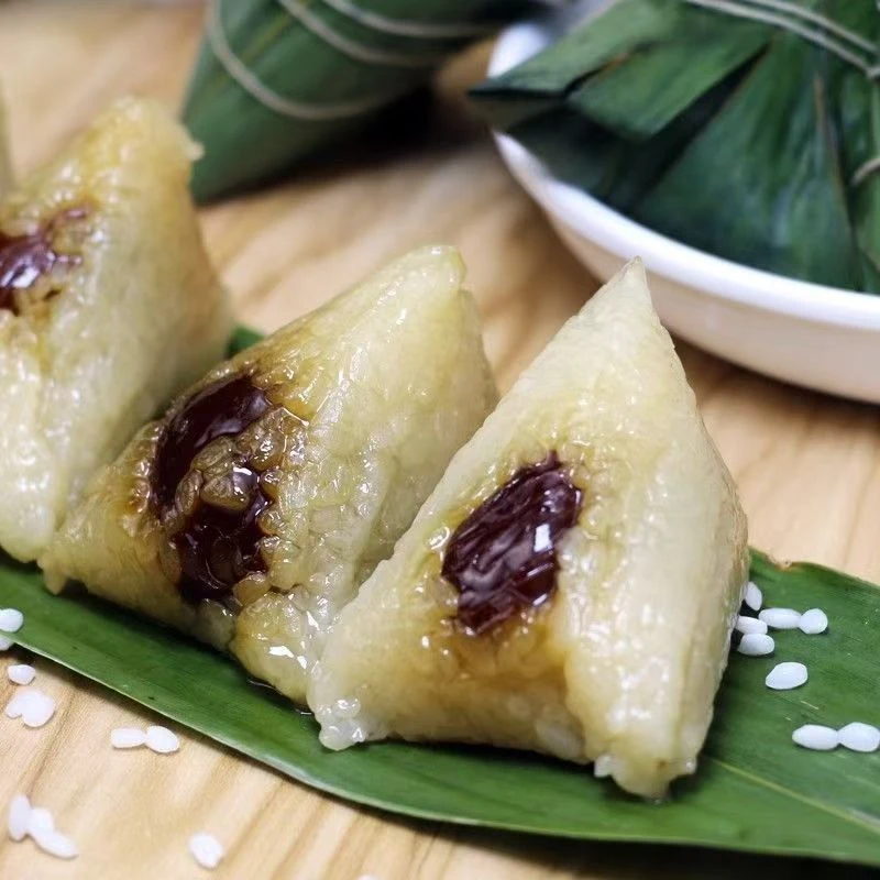 迷你一口粽飘香红枣粽纯糯米手工制作新鲜早餐真空包装60g每只