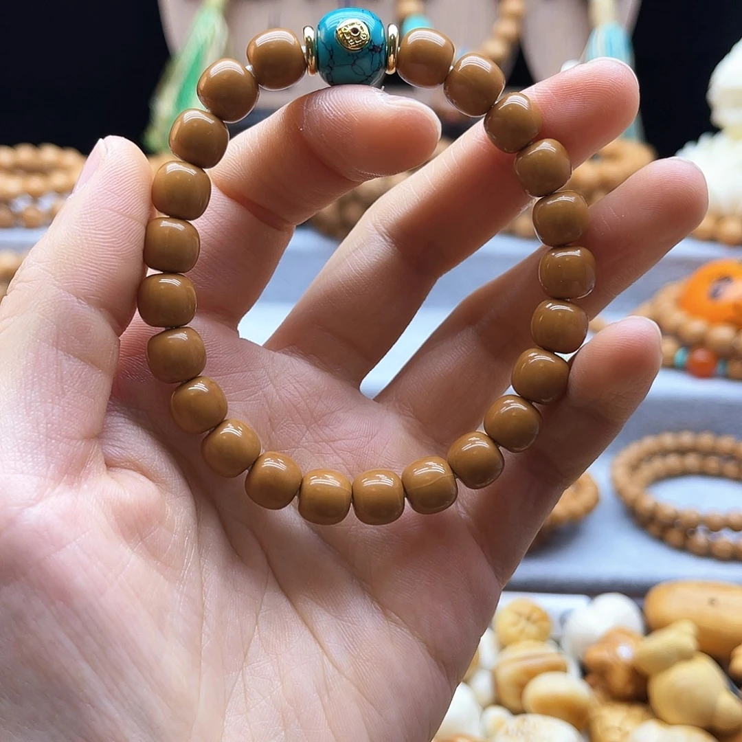 猴头核桃吊坠猴头手串diy