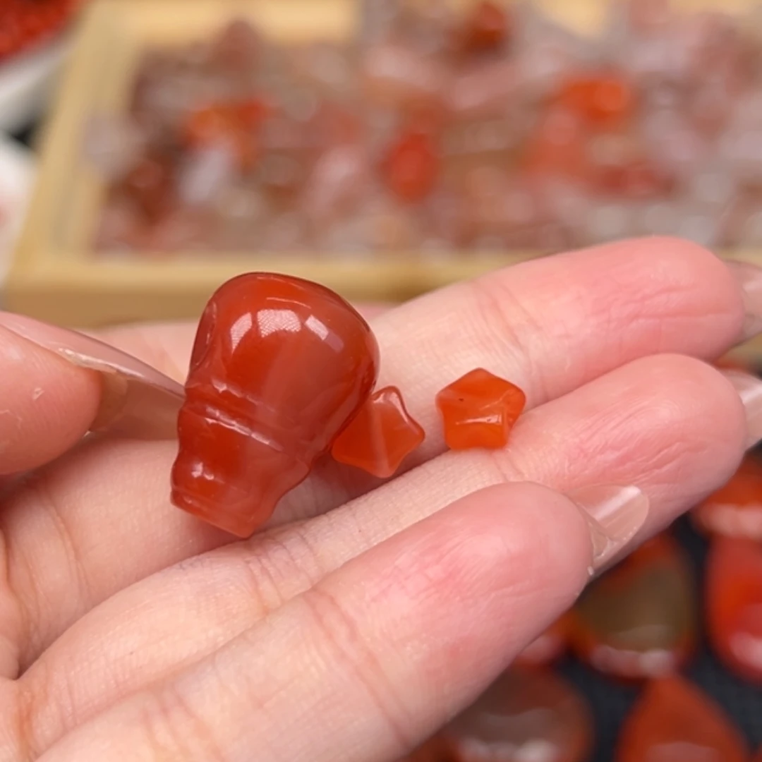 自***子吊坠(不含链)未镶嵌南红玛瑙