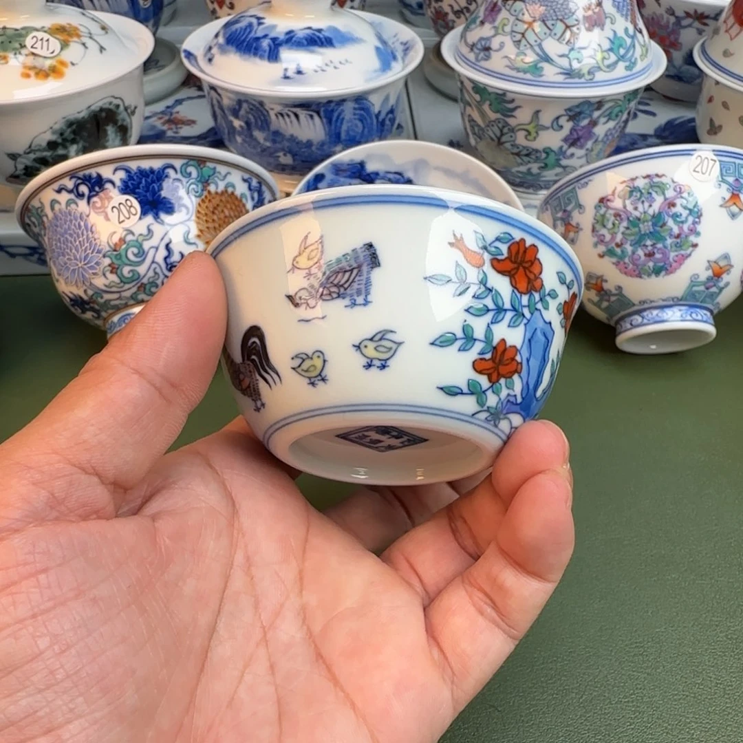 纯手工纯手绘茶具229