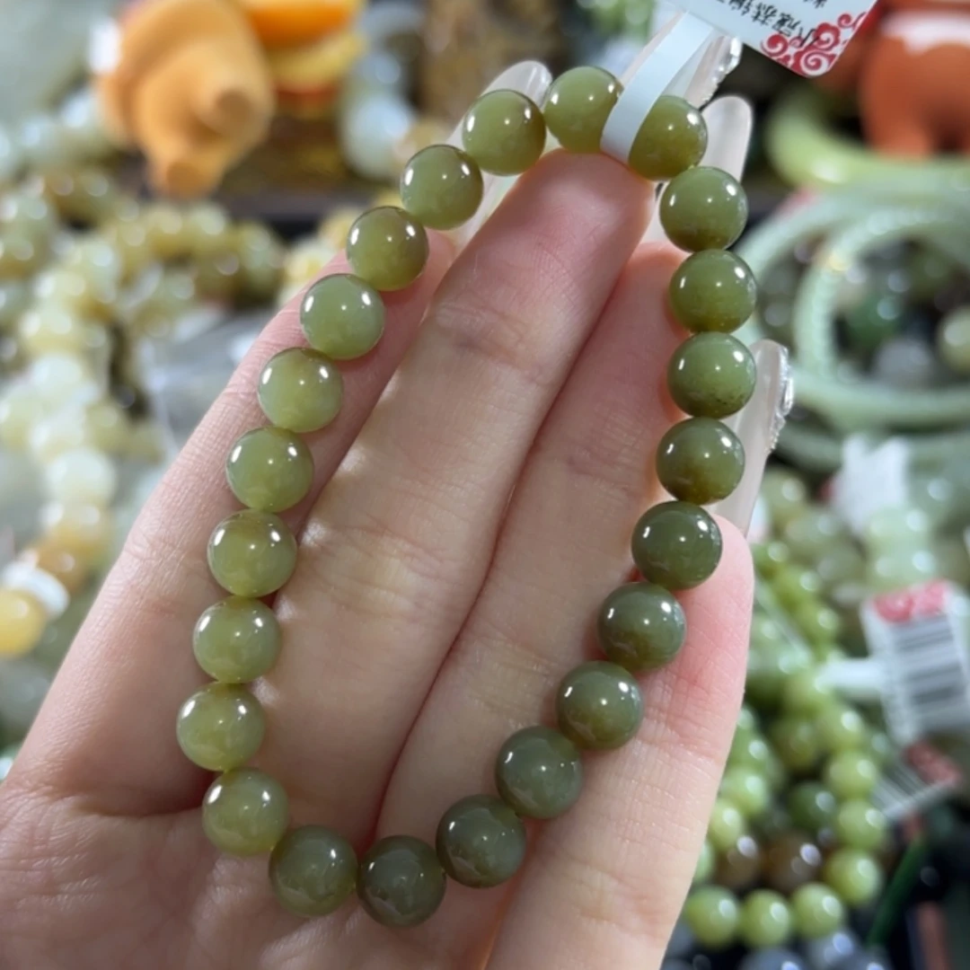 和田玉未镶嵌手链200