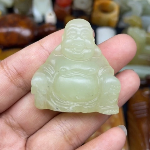 未镶嵌蛇纹石玉颈饰119
